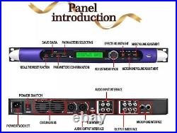 Bortec Lab X8 1u Dsp Karaoke Digital Surround Mixer 1,800 Watt Power Amplifier