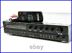 Boston Audio BA-3800PRO Karaoke Mixer Professional DSP With Remote, Tested