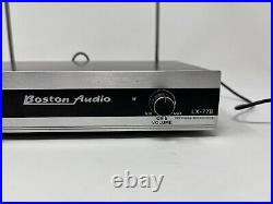 Boston Audio LX-77 II Professional Wireless Mic System Replacement unit Vtg Good