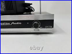 Boston Audio LX-77 II Professional Wireless Mic System Replacement unit Vtg Good