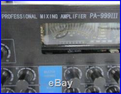 Boston Audio PA-999iii 480 Watts Karaoke Mixing Power Amplifier