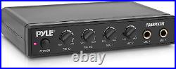 Compact Karaoke Audio Mixer Professional Portable Audio Sound Mixer Mic Receiv