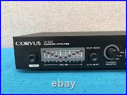Corvus LK-600 Karoke Amplifier Mixer Rare Tested & Working