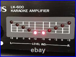 Corvus LK-600 Karoke Amplifier Mixer Rare Tested & Working