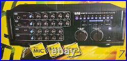 Digital Amplifier Karaoke Mixing Stereo EBK37 EMB 700W New in Box