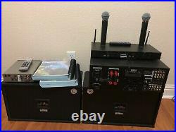 Dtech D-3300K Amplifier & Dtech DTD-330 & MPLAYER MP1.5K & PAIR SPEAKERS KS-550