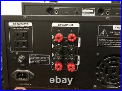 Dtech D-3300K Amplifier & Dtech DTD-330 & MPLAYER MP1.5K & PAIR SPEAKERS KS-550