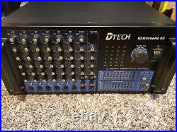 Dtech DJ Karaoke 55 karaoke Mixer Amplifier For Parts