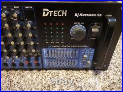 Dtech DJ Karaoke 55 karaoke Mixer Amplifier For Parts