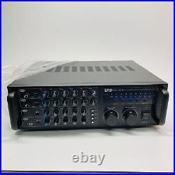 EMB 700W karaoke Mixing Amplifier Key Control 2 MICs ECHO Excite with Bluetooth