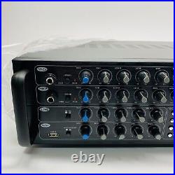 EMB 700W karaoke Mixing Amplifier Key Control 2 MICs ECHO Excite with Bluetooth