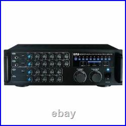EMB EBK37-2ND Digital Karaoke 700W Amplifier Key Control 2 MICs ECHO Excite UC
