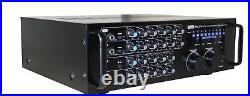 EMB Pro 700-watt Digital Rack Mountable Karaoke Mixer Stereo Amplifier EBK37B