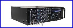 EMB Pro 700-watt Digital Rack Mountable Karaoke Mixer Stereo Amplifier EBK37B