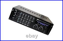 EMB Pro 700-watt Digital Rack Mountable Karaoke Mixer Stereo Amplifier EBK37B