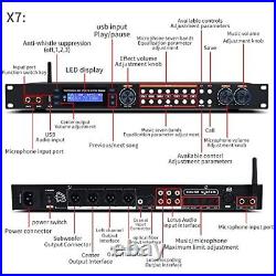 Fuluode X7 Audio Processor Mobile APP debugging Level 3 anti-whistle digital