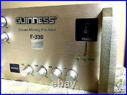 GUINNESS F 330 Mixer, Karaoke Mixing Pre Amplifier (Hard to Find)