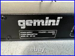 Gemini KM-130 Karaoke Mixer Singing Mic HiFi Stereo Microphone Sound Rack Mount