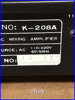 Haiqiu K-208b Karaoke Amplifier Mixer Machine