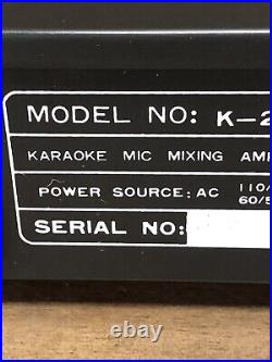 Haiqiu K-208b Karaoke Amplifier Mixer Machine