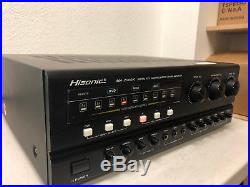 Hisonic Dual 400W Digital Key Control & Echo Karaoke Mixer Mixing Amplifier