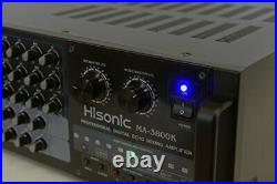 Hisonic Dual Channel MA-3800K Karaoke Mixing Amplifier, 760W