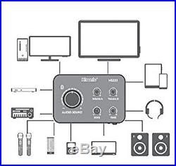 Hisonic HS223 2-in-1 Digital Smart Home Karaoke Sound Mixer & Dual UHF Cordle