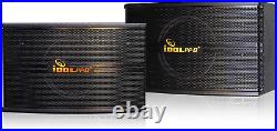 Home Karaoke Package Idolpro 1300W Karaoke System with Dual Speakers, Dual Smart