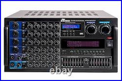 IDOLmain IP-5000 6000W Professional Digital Karaoke Mixing Amplifier Equalizer