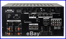 IDOLmain IP-6500 6000W Karaoke Mixing Amplifier with Digital Sound Effects & Optic