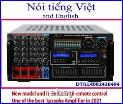 IDOLmain IP-6800 8000W Pro Digital Echo Console Karaoke Mixing Amplifier