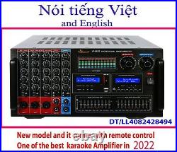 IDOLmain IP-6800 8000W Pro karaoke mixer amplifier Phantom Power/HDMI/Optical