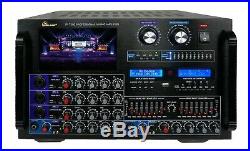 IDOLmain IP-7500 8000W Output Professional Digital Mixing Amplifier LCD Screen