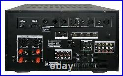 IDOLmain IP-7500 8000W Professional Karaoke Digital Mixing Amplifier LCD Screen