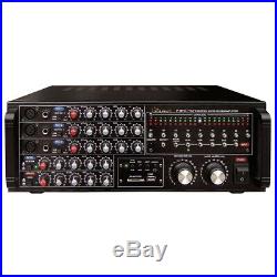 IDOLpro IP-3800II 1300W Karaoke Digital Echo Mixing Amplifier w Optical Input
