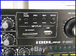 IDOLpro IP-888 II 1200W Karaoke Mixer Amplifier
