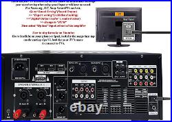 IP-4000 3000W Recording/Bluetooth/Hdmi/Arc/Optical Professional Console Mixin