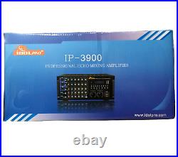IdolPro Professional Echo Mixing Amplifier IP-3900 with Equalizer for Karaoke