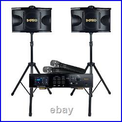 ImPro Encore Elite Bundle with Mixing Amp, Speakers, Mics, and More (4 items)