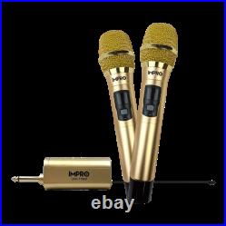 ImPro Epic Party Bundle 1 with Mix Amp, Speakers, Mics, and Accessories (5 Item)