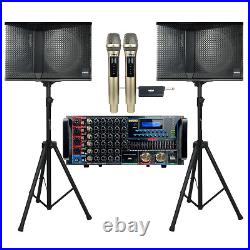 ImPro Epic Star Package 3 Mix Amp, Speakers, Mics, and Accessories (5 items)