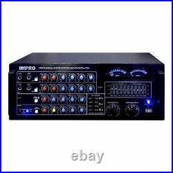 ImPro PMA-1200 1200Watt Karaoke Mixing Amplifier