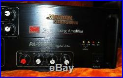 Jarguar Suhyoung Pa-203 III Stereo Mixing Amplifier 200 Watts