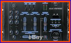 KJ 6000 2 Channel 4 Mic Input Mixer W Digital Key Control & Vocal Eliminator