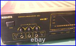 KONES Super Digital Karaoke Amplifier OK-3 withSRS & Effects (SERVICED) USA Made