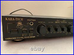 Kara Tech Model R2755 Karaoke Digital Echo Mixer TESTED And It WORKS