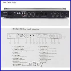 Karaoke Audio Frenquency Processing Station, Audio Sound Processor, Mixer DSP-100