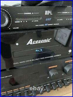 Karaoke Jukebox amplifier mixer Blu-ray Hard Drive-5000 Music Videos Loaded