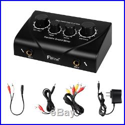 Karaoke Mixer Fifine Digital Audio Sound Echo Mixer with Cable for TV PC smart p
