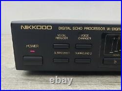 Karaoke Nikkodo DEP-2000K Digital Echo Processor withController Works SEE VIDEO